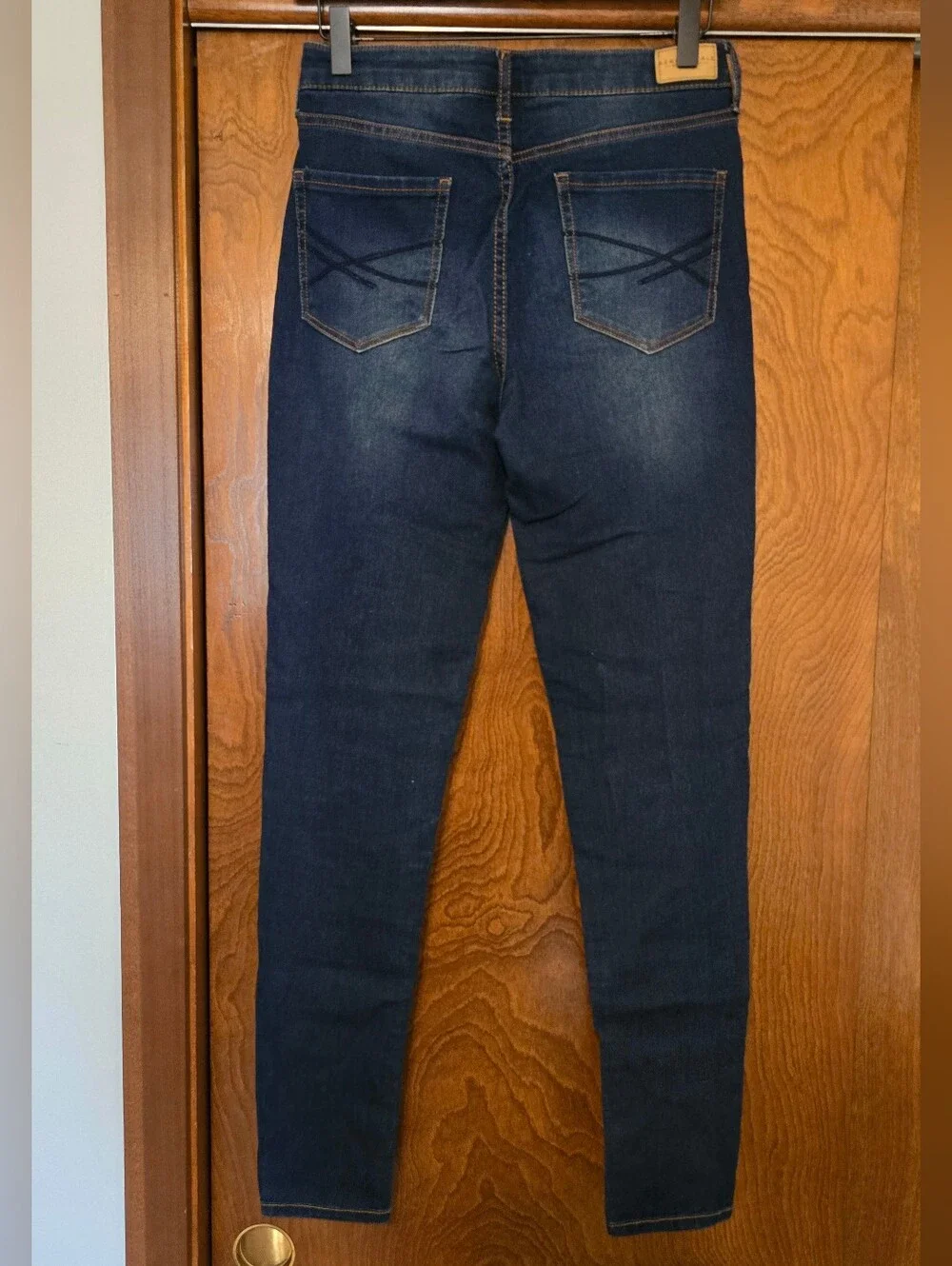 Aeropostale Dark Blue High-Rise Skinny Jeans